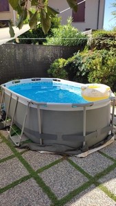 piscina fuori terra 3 mt x 2 mt